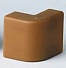 00404RB | AEM 25x17 Угол внешний коричневый (розница 4 шт в пакете, 20 пакетов в коробке)
